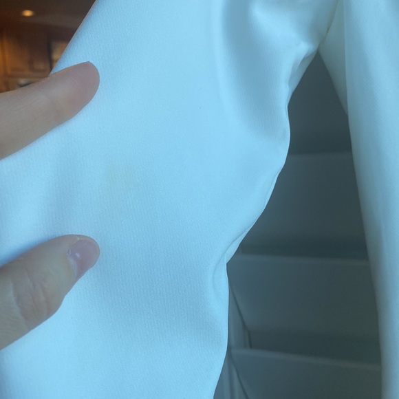 House Of CB, 'Catalin' White Jumpsuit With Long Sleeves, Size XS - Picture 12 of 13